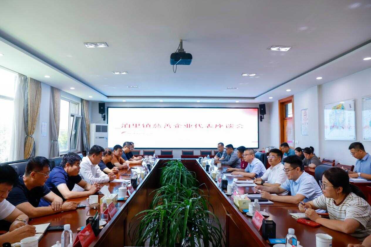 泊里镇：汇聚企业力量 致力公益慈善丨泊里镇召开慈善企业代表座谈会